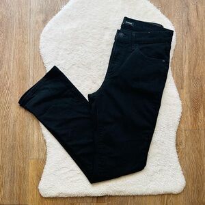 Express Skyscraper Mid-Rise Women's Black Jeans